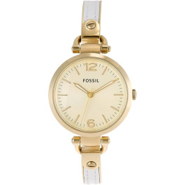 Watch strap Fossil ES3260 Stainless steel Gold Toned 8mm